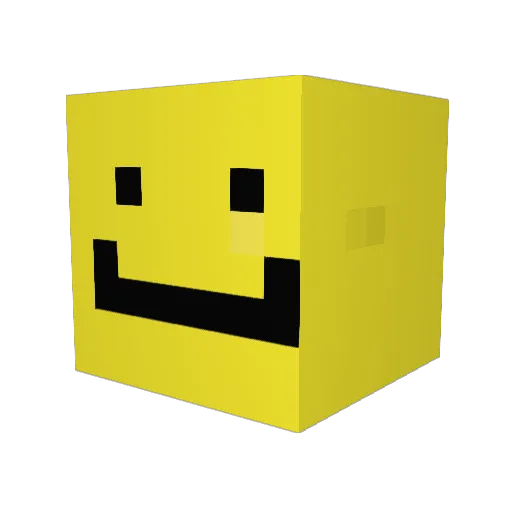 jklea Minecraft avatar head, 3D render