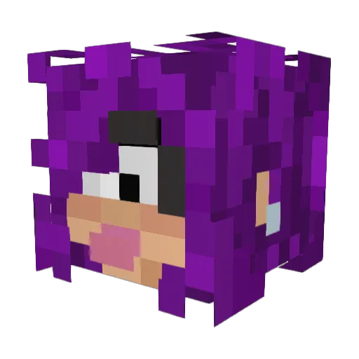 jklem621 Minecraft avatar head, 3D render
