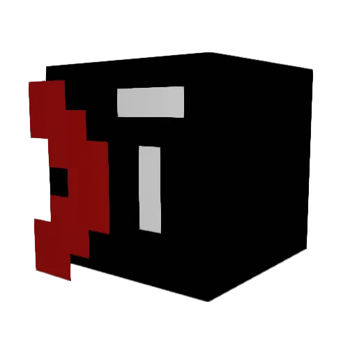 jklph Minecraft avatar head, 3D render