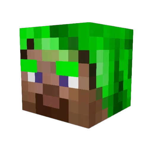 jkm959 Minecraft avatar head, 3D render