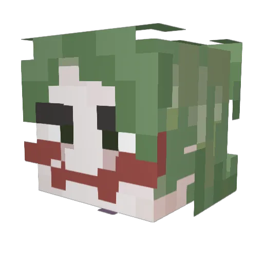 jknoxmc Minecraft avatar head, 3D render