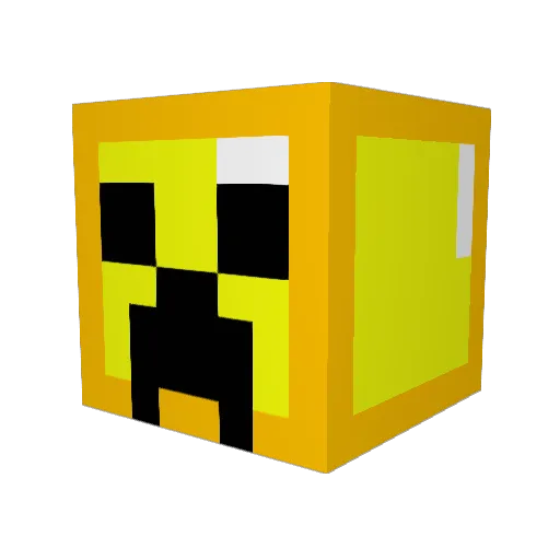 jkroks Minecraft avatar head, 3D render