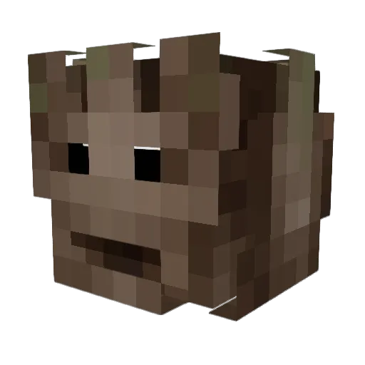jks12345 Minecraft avatar head, 3D render