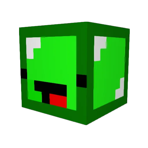 jks554 Minecraft avatar head, 3D render