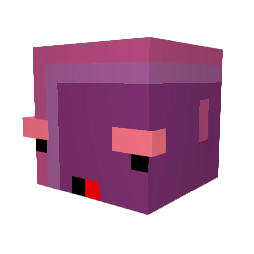 jkt10 Minecraft avatar head, 3D render