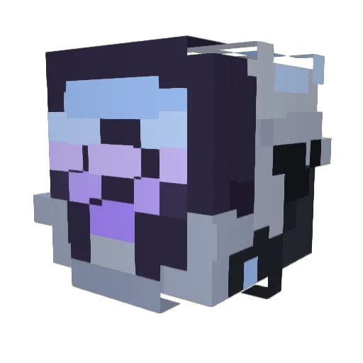jkyu2309 Minecraft avatar head, 3D render