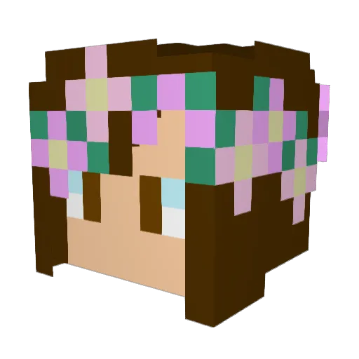 jl262 Minecraft avatar head, 3D render