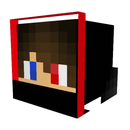 jlagu80 Minecraft avatar head, 3D render