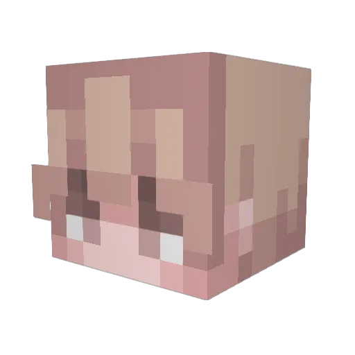 jlbmonkey7987 Minecraft avatar head, 3D render