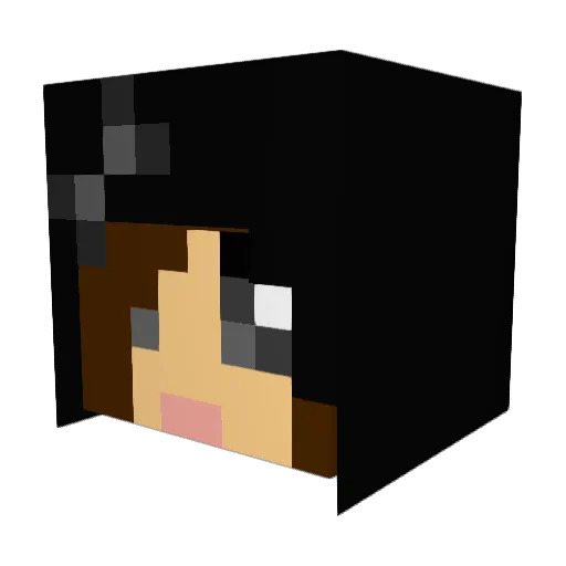 jlc2015 Minecraft avatar head, 3D render