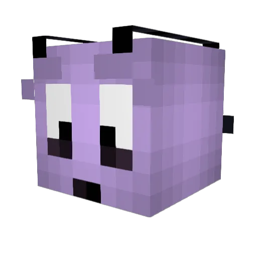 jldaedmem Minecraft avatar head, 3D render