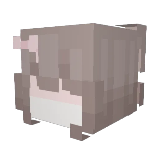 jlee60 Minecraft avatar head, 3D render
