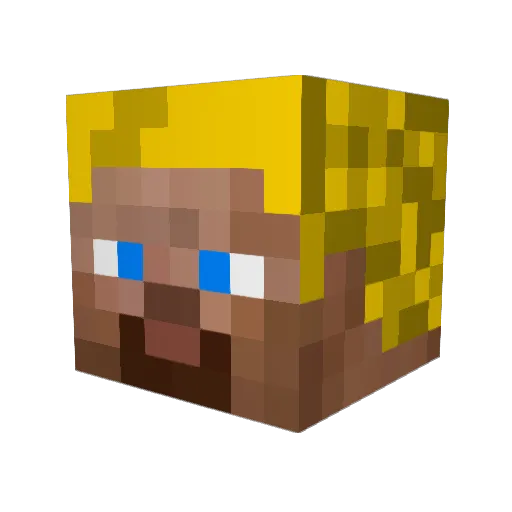 jlgaming2012 Minecraft avatar head, 3D render