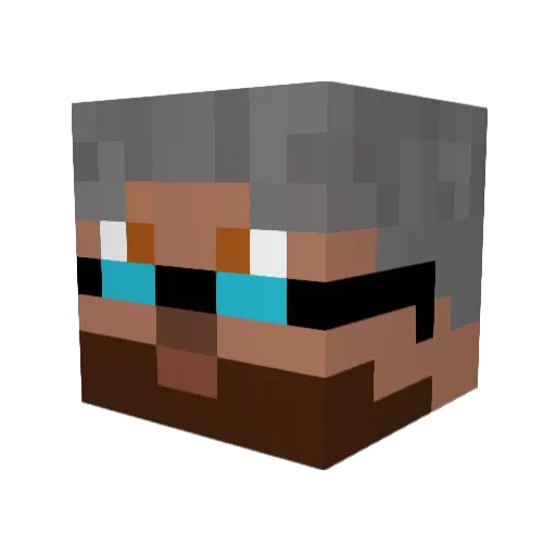 jlholmes Minecraft avatar head, 3D render