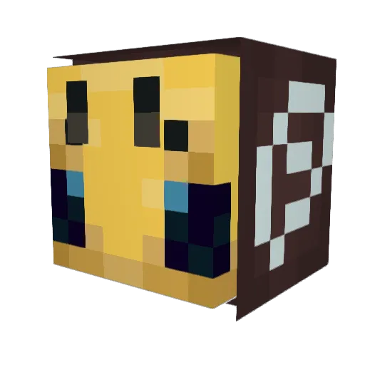 jlindy37 Minecraft avatar head, 3D render