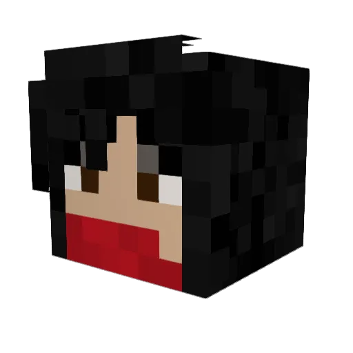 jlittle2000 Minecraft avatar head, 3D render
