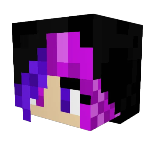 jlleon Minecraft avatar head, 3D render