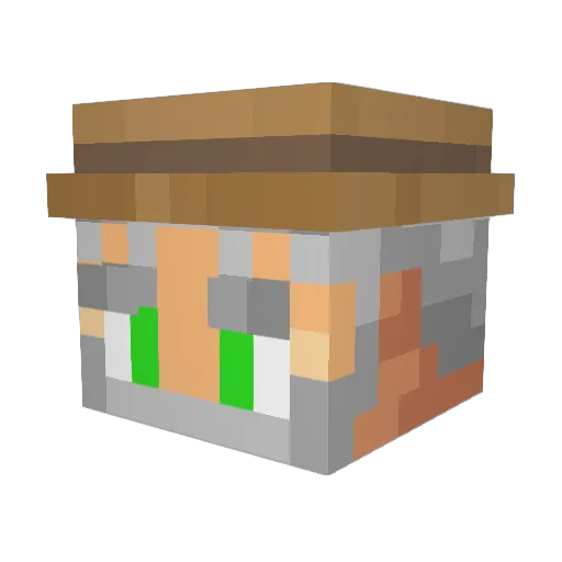 jlloyd647 Minecraft avatar head, 3D render