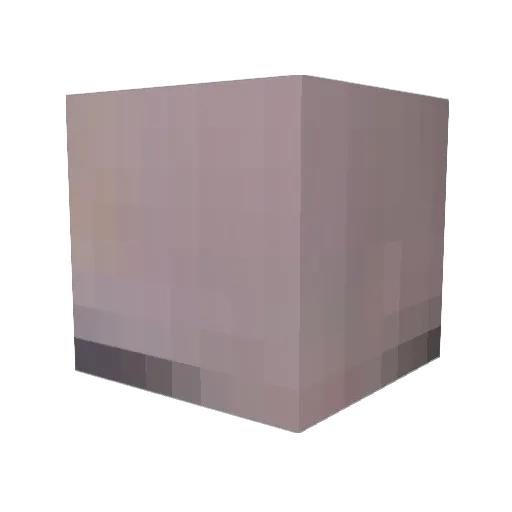 jlr07 Minecraft avatar head, 3D render