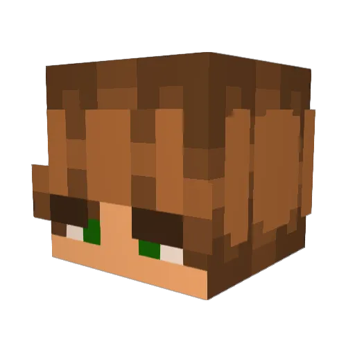 jm4979 Minecraft avatar head, 3D render