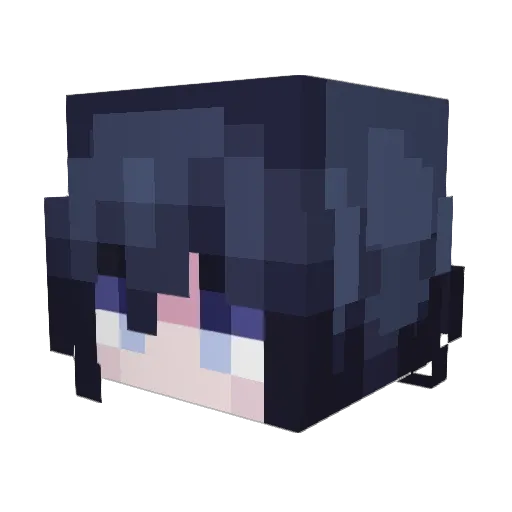 jmabasa Minecraft avatar head, 3D render