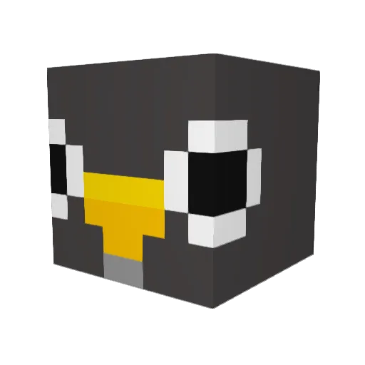 jmac1971 Minecraft avatar head, 3D render
