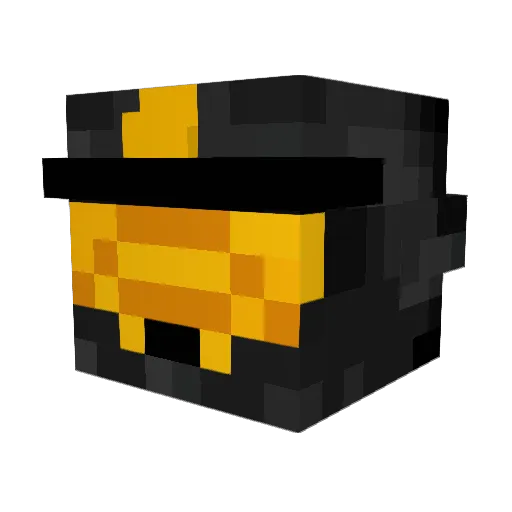 jman1515 Minecraft avatar head, 3D render