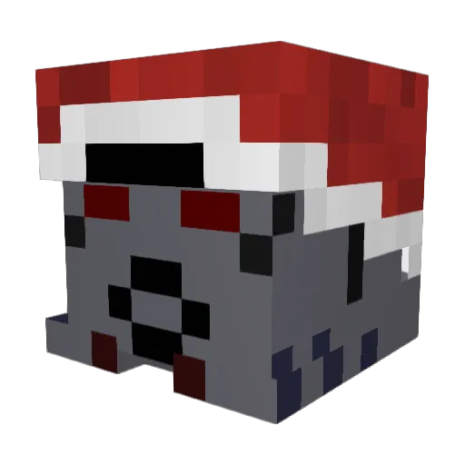jman40 Minecraft avatar head, 3D render
