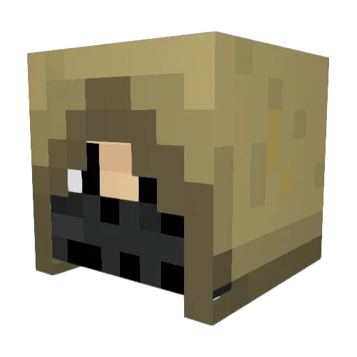 jman95mf Minecraft avatar head, 3D render