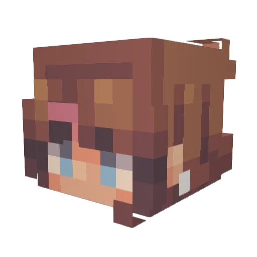 jmanblue611 Minecraft avatar head, 3D render