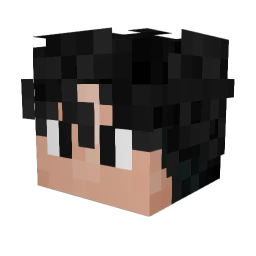 jmanplayz1012 Minecraft avatar head, 3D render