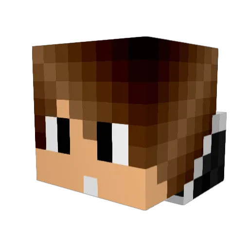 jmanrulez00 Minecraft avatar head, 3D render