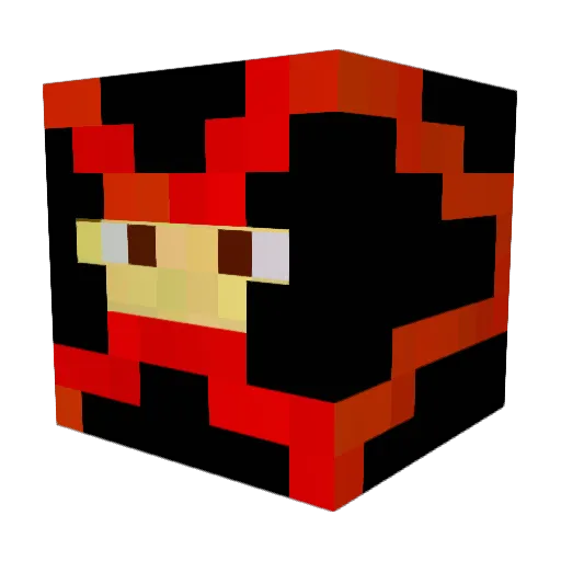 jmeister2401 Minecraft avatar head, 3D render