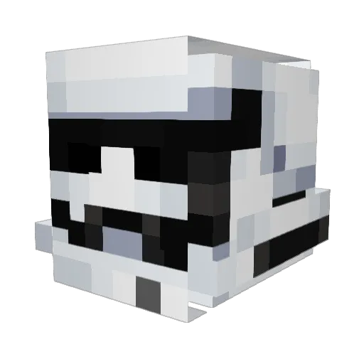 jmjax13 Minecraft avatar head, 3D render