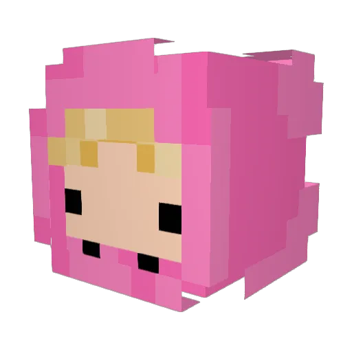 jmno Minecraft avatar head, 3D render