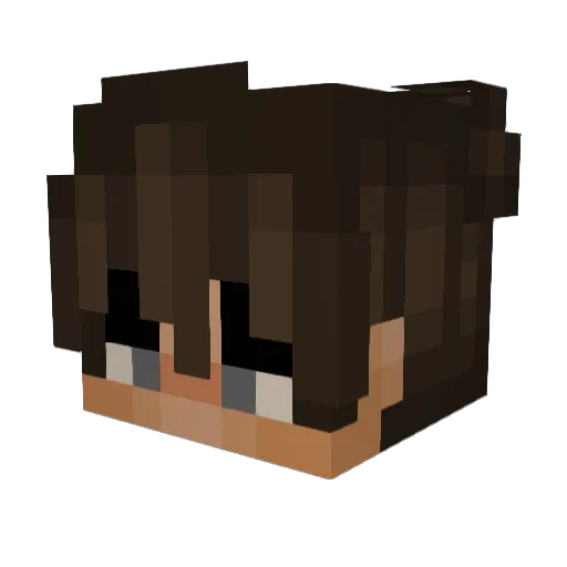 jmoura96 Minecraft avatar head, 3D render