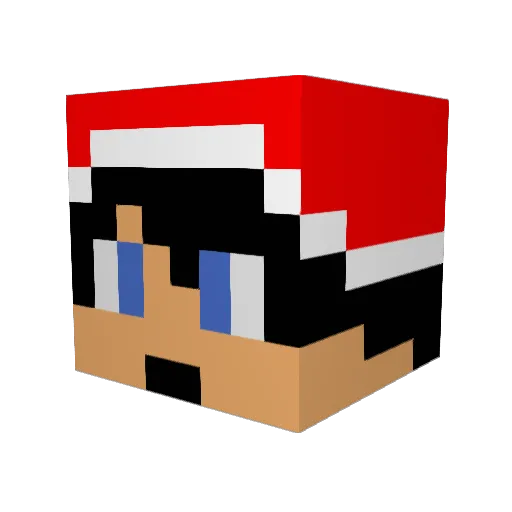 jmslovatt Minecraft avatar head, 3D render