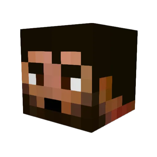 jmulroony822 Minecraft avatar head, 3D render