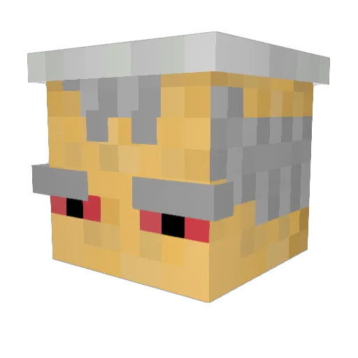 jmxpr32 Minecraft avatar head, 3D render