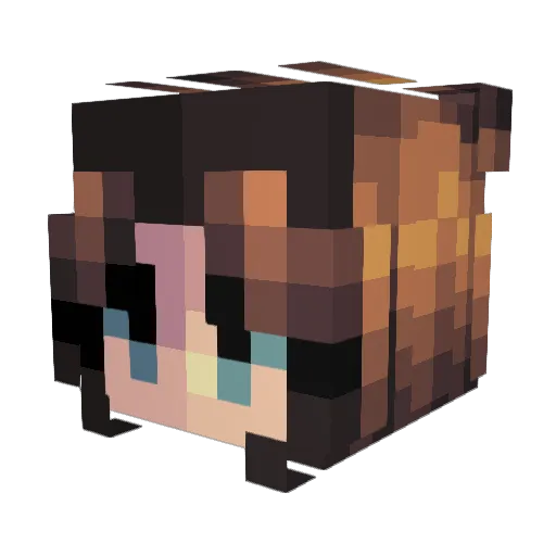 jnickel1411 Minecraft avatar head, 3D render