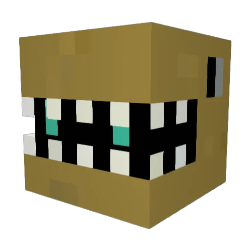 jnqxac9ivrw Minecraft avatar head, 3D render