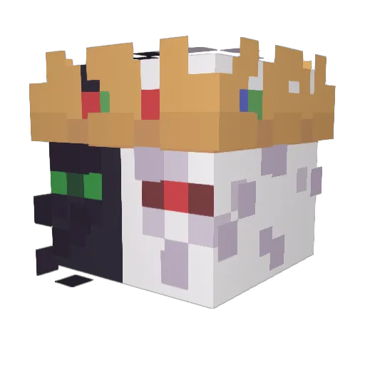 jnys2006 Minecraft avatar head, 3D render