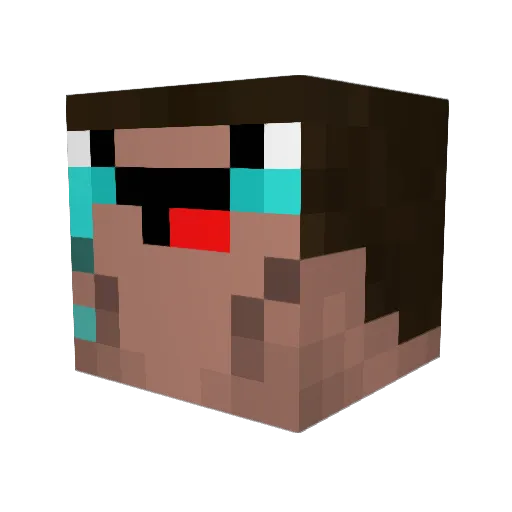 jo12081 Minecraft avatar head, 3D render