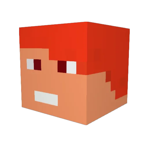 jo_gor Minecraft avatar head, 3D render