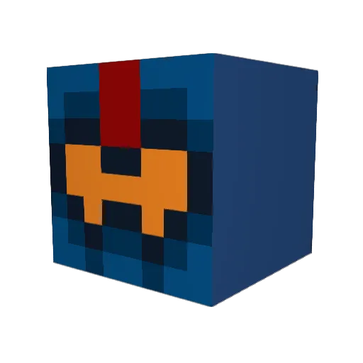 joaco2305 Minecraft avatar head, 3D render