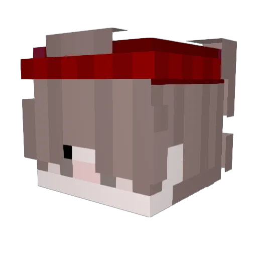 joacojec Minecraft avatar head, 3D render