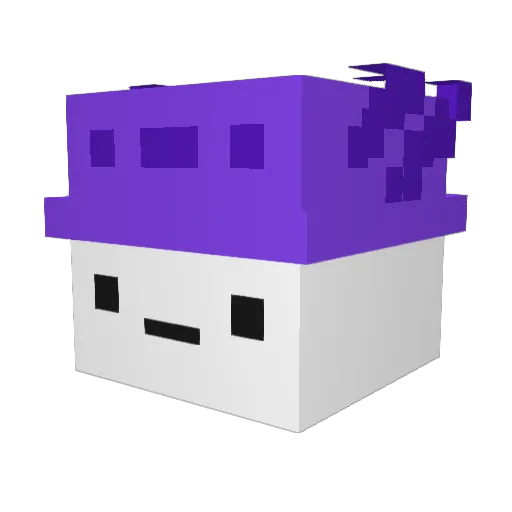 joacoo17 Minecraft avatar head, 3D render