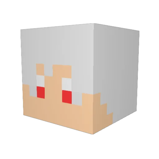 joadZnand07 Minecraft avatar head, 3D render