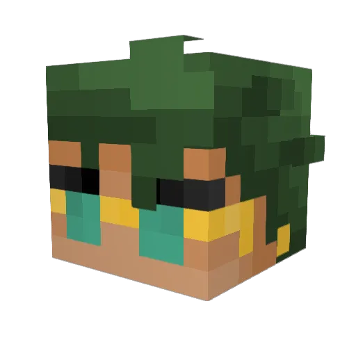 joang687 Minecraft avatar head, 3D render