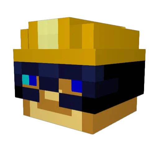 joans_747 Minecraft avatar head, 3D render